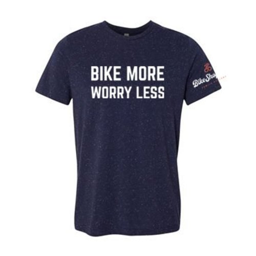 Bike More Worry Less T-Shirt - Men's Bike More Worry Less T-Shirt - Men's