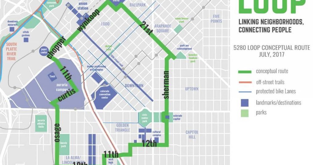 Downtown Denver's 5280 Loop