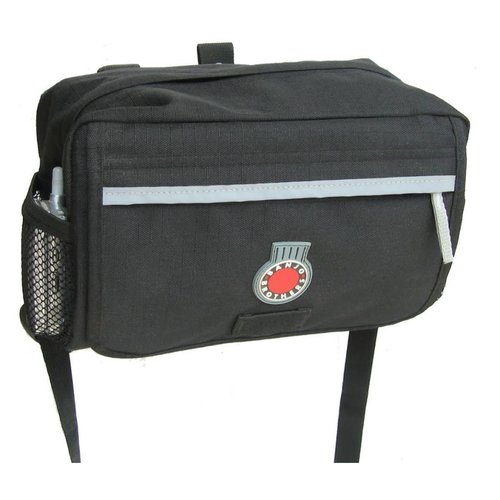 Banjo Brothers Handlebar Bag: MD, Black Banjo Brothers Handlebar Bag: MD, Black