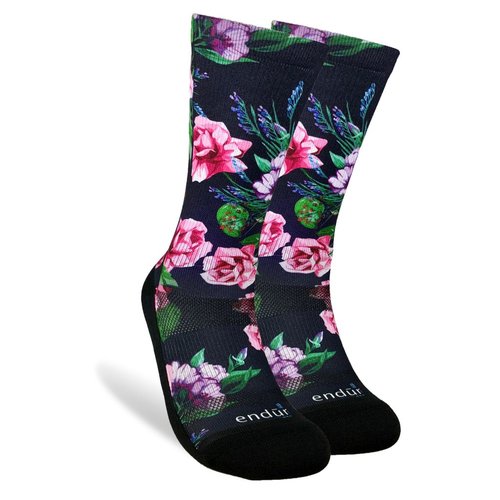 Endur Floral Crew M/L Endur Floral Crew M/L