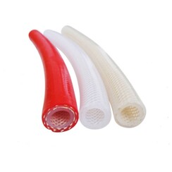 Silicone Tubing, Fiber Reinforced, 1/2'' ID (10 ft.)