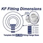 Goldleaf Scientific KF-40 to KF-25 Conical Reducer