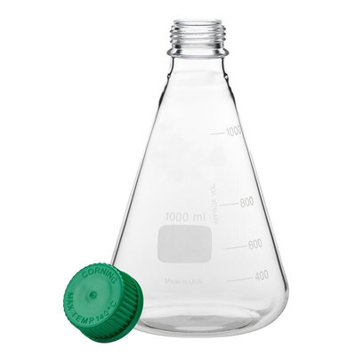 Goldleaf Scientific Erlenmeyer Flask w/ GL-45 Thread, 1000mL