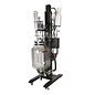 Goldleaf Scientific Triple Jacketed Electric Lifting Glass Reactor w/ Explosion Proof Motor (C1D2)