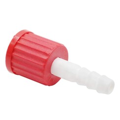GL-14 Polypropylene Hose Barb w/ Cap, Straight (50/pk)
