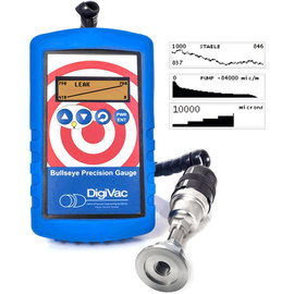 DigiVac Bullseye Precision Vacuum Gauge with 536 KF-25 Sensor
