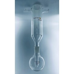 Double Wall Dewar Vacuum Trap without Ring Baffles,  Extended Cold Finger