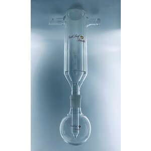 Double Wall Dewar Vacuum Trap without Ring Baffles, Extended