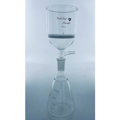 Goldleaf Scientific Filtration Kit with Fritted Glass Buchner Funnel