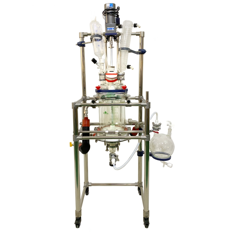 Jacketed Glass Filter Reactors 20L to 100L Options GOLDLEAF