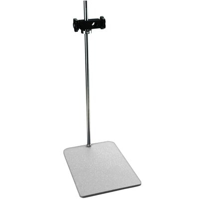 Goldleaf Scientific Heavy Duty Lab Stand, Platform Base w/ 8x12" Steel Plate