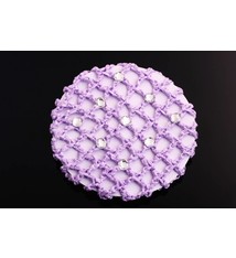 FH2 Jeweled Bun Cover FH2 BC0023, Lilac