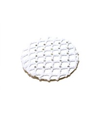 FH2 Cache-chignon FH2 BC0024, Blanc avec ''Rhinestone''