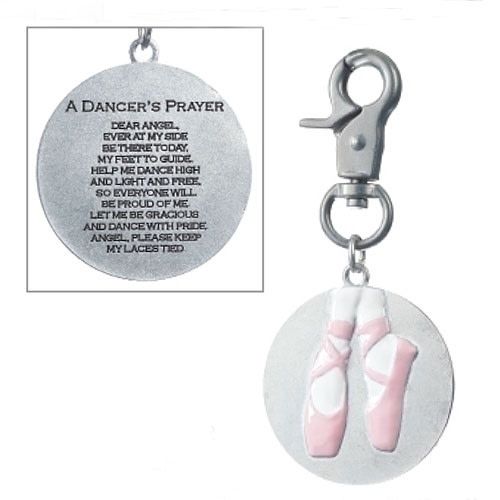 "Ballet Dancer Prayer Bag Clip", Roman 12083