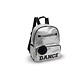 DanzNmotion Sac à dos Danshuz B451 "Sequin Backpack", Avec pompon porte-clef, Couleur:  paillette argent et noir