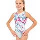 Motionwear Maillot gymnastique Motionwear 1687, Bretelles larges, Imprimé par sublimation