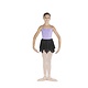 Bloch Jupe Bloch CR3511, Style "handkerchief hem skirt", En "Mesh" et broderie papillon