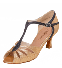 Stephanie Soulier de "Ballroom" Stephanie 12075-33, Talon 2.5 po., Style "T-Strap"