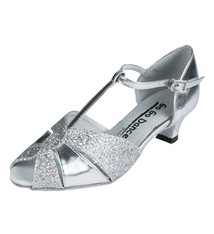 Gogodance Soulier de "Ballroom" GO7053, Talon 1.3 po., Style "T-Strap"