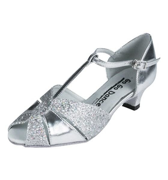 Gogodance Ballroom Dance Shoes GO7053, 1.3 Heel, T-Strap