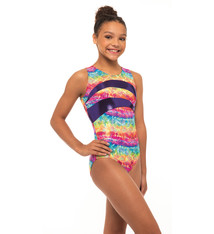 Motionwear Maillot gymnastique Motionwear 1285, Bretelles larges, Style "Tank"