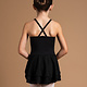 Motionwear Robe Motionwear 4131, Bretelles spaghetti, Couture princesse