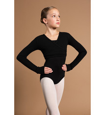 Motionwear Overlay Faux Wrap Jacket Motionwear 3292