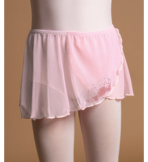 Motionwear Jupette Motionwear 4154, Style "Pull-On" en chiffon avec imprimé floral