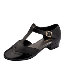 Stephanie Soulier de "Ballroom" Stephanie 5010, Talon 1.5 po., Style "T-Strap"