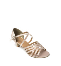 So Danca Soulier de « Ballroom » So Danca BL-180, Talon 1.5 po., Bout ouvert en satin