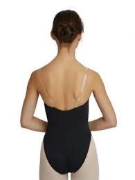 bunheads Pièce de remplacement pour brassière Capezio STRP1, Bretelles transparentes ajustables, Taille unique