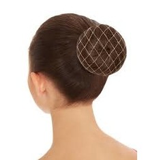 bunheads Bun Cover Capezio BH247, color: Silver metallic, 3 per package