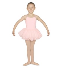 Mirella Robe avec tutu Mirella M1074C, Bretelles spaghetti, dos style "Celeste Mesh"