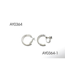 FH2 Boucle d'oreille FH2 AY0364, 20 mm