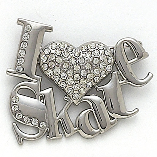 Dasha Broche Dasha 2603, "I Love Skate"