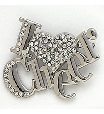 Dasha I Love Cheer Pin Dasha 2604
