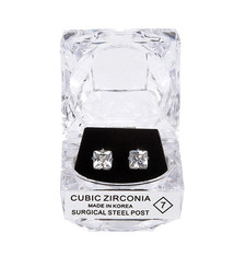 Dasha Boucle d'oreille Dasha 2716, cubique, 8 mm