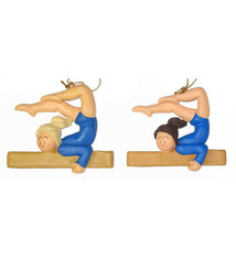 Dasha Beam Gymnast Ornament, Dasha 6063