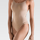 So Danca Sous-Maillot pour fille So Danca UG-201, Avec bretelles nude et transparentes