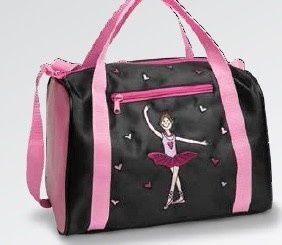 DanzNmotion Sac Danshuz B841 "Geena Ballerina Hearts", Avec broderie