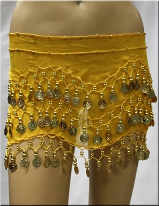 Belly Dance Skirt, 3 row