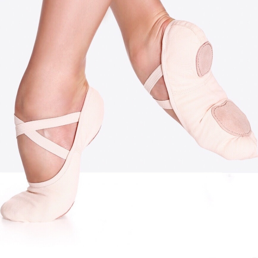 So Danca Ballet slippers So Danca SD-16S, Stretch canvas split sole