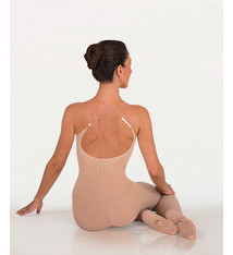 Body Wrappers "Body Peau" Body Wrappers A91, Avec pieds amovibles, Bretelles transparentes incluses