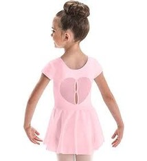 Motionwear Robe Motionwear 2237, Manches courtes, Cœur au dos en "Mesh"