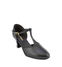 So Danca Soulier de caractère So Danca CH-57, talon 2.5 po., Desus en cuir, Semelle en suède