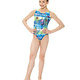 Mondor Maillot gymnastique Mondor 27822, Sans manches, Attache-cheveux inclus