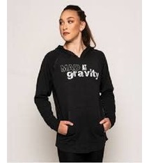 Motionwear Chandail manche longue Motionwear 6467, avec capuchon, imprimé :  « Mad At Gravity »
