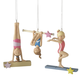 Gymnastics Ornament, 110658, 3 ass.