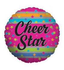 Ballon de qualité Hélium "Cheer Star",  Burton A66730-18