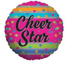 Ballon de qualité Hélium "Cheer Star",  Burton A66730-18
